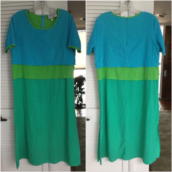 Vintage Leisure Living by Alice Martin Maxi Dress - Picture 1 of 6